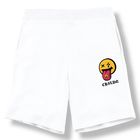 Smiley&Smiley half pants White