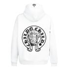 David Frame Hoodie White