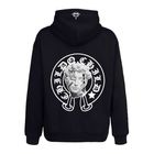 David Frame Hoodie Black