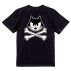 CHILDQ & FELIX Bone Black T-shirt