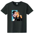 Pop Art Girl N.o18 Black T-shirt
