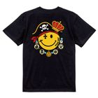Pirate Smiley T-shirt Black