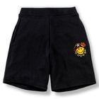 Pirate Smiley half pants Black