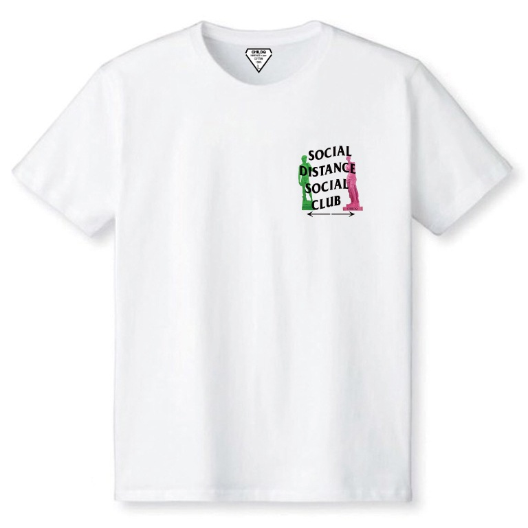 Social Distance Club�� T-shirt White