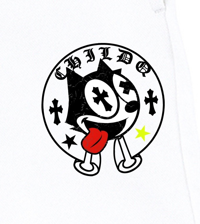 CHILDQ & FELIX  half pants White