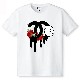 Parody One Hand Flower Swarovski T-shirt White