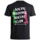 Social Distance Club�� T-shirt Black