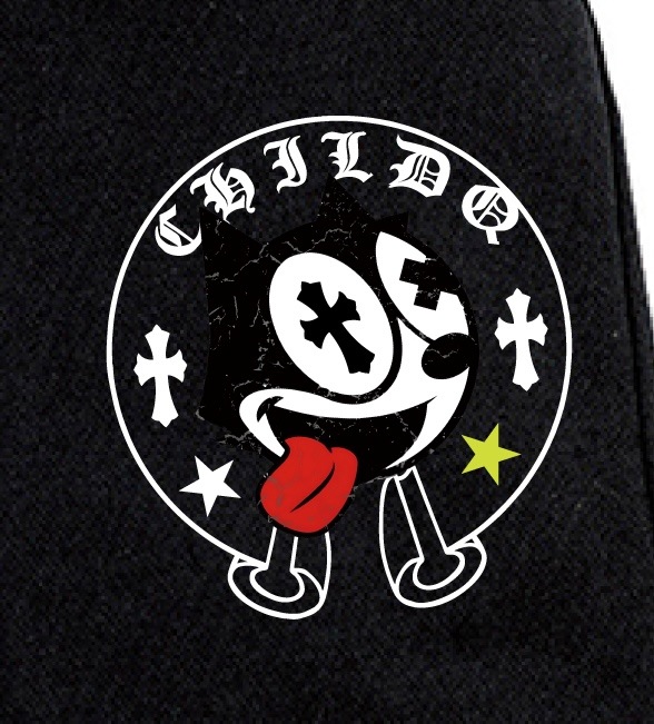 CHILDQ & FELIX  half pants Black