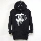 Parody One Hand Swarovski Black Parka