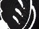 Parody One Hand Swarovski Black Parka