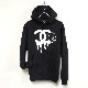 Parody One Hand Swarovski Black Parka