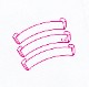 Three Star Vivid Pink half pants White