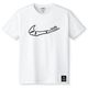 Bone mark T-shirt white