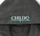 CHILDQ TURQUOISE BLUE SNAKE STATUE FADE zip Hoodie Black