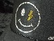 Smiley Thunder Swarovski Cap Black