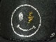 Smiley Thunder Swarovski Cap Black