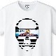 Skull Tattoo Girl NO.30 T-shirt White