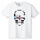 Skull Tattoo Girl NO.30 T-shirt White