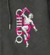 CHILDQ VIVIT PINK SNAKE STATUE FADE zip Hoodie Black