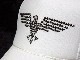 Eagle Swarovski Cap White