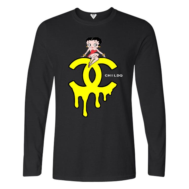 CHILDQ & Betty Long T-shirt Black�ߣ٣ţ̣̣�W