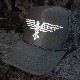Eagle Swarovski Cap Black