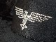 Eagle Swarovski Cap Black