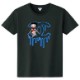 CHILDQ & Betty N.o3 Black x Neon Blue T-shirt