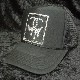 Parody Melting square Swarovski cap Black