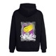 Art Smiley Hoodie Black