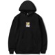 Art Smiley Hoodie Black