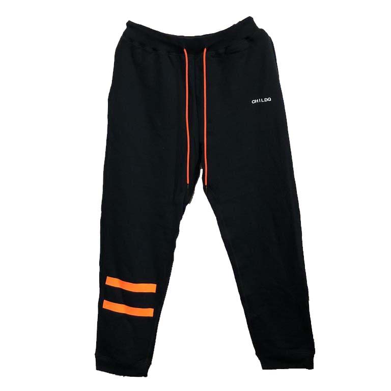 Vivid orange Line pants