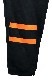 Vivid orange Line pants