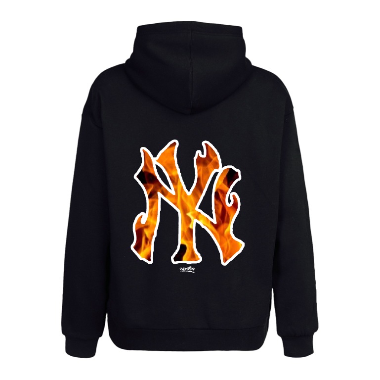 NY Fire Black Hoodie
