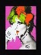 Art work fuck T-shirt Black
