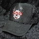 Secret mouse box logo Swarovski cap Black