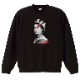 Last Queen Swarovski Sweat Black