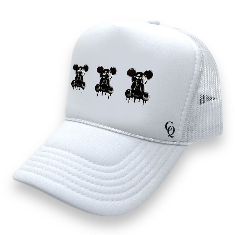 Melting Bear CHILDQ White Cap