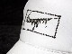 Parody Melt Mark flame Swarovski Cap White