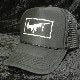 Parody Melt Mark flame Swarovski Cap Black