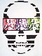 Skull Tattoo Girl NO.23 T-shirt White