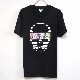 Skull Tattoo Girl NO.23 T-shirt Black