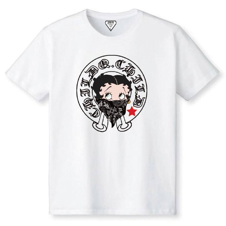 CHILDQ & Betty Gang N.o�� White T-shirt