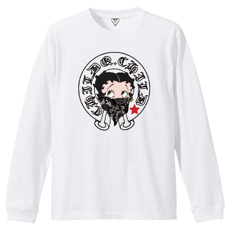 CHILDQ & Betty Gang N.o�� White T-shirt