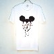 Secret Mouse Three 7 T-shirt White