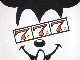Secret Mouse Three 7 T-shirt White
