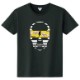 Skull Tattoo Girl NO.36  T-shirt Black