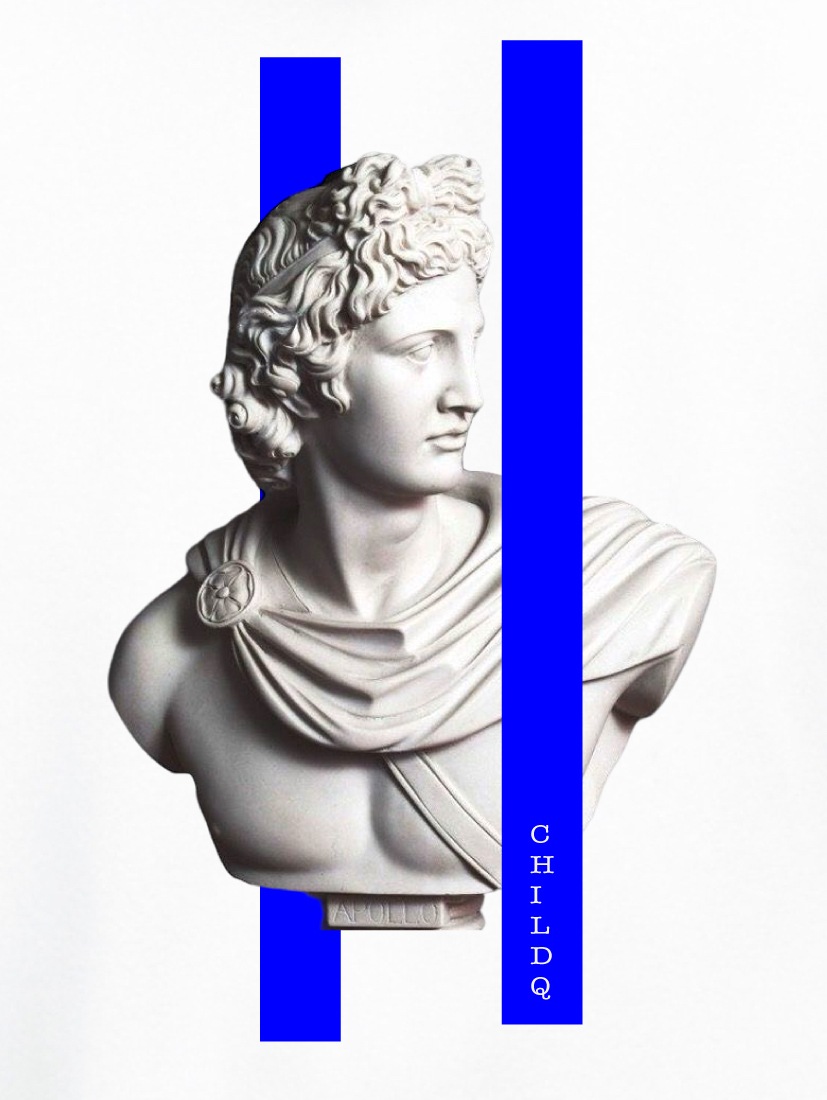 Rome Bronze Blue Line Parka White