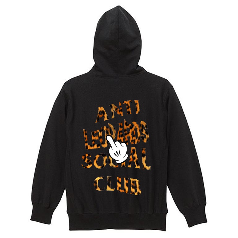 ANTI leopard CLUB Parker Black