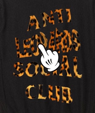 ANTI leopard CLUB Parker Black